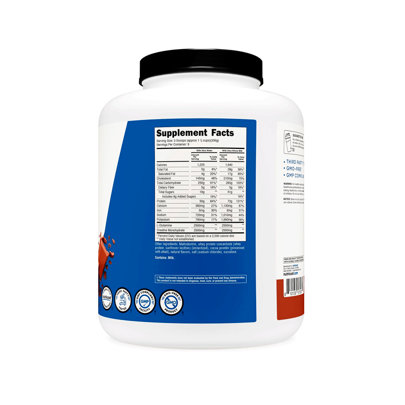 Nutricost Mass Gainer - Imagen 2
